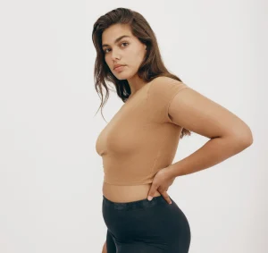 New Organic Basics Core Baby Tee MutedOcher