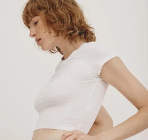 Best Sale Organic Basics Core Baby Tee White