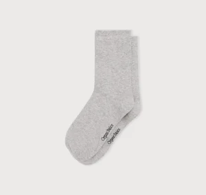 Best Sale Organic Basics Core Crew Socks 3-pack Grey