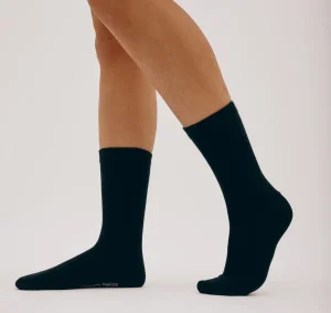 Flash Sale Organic Basics Core Crew Socks 3-pack Black