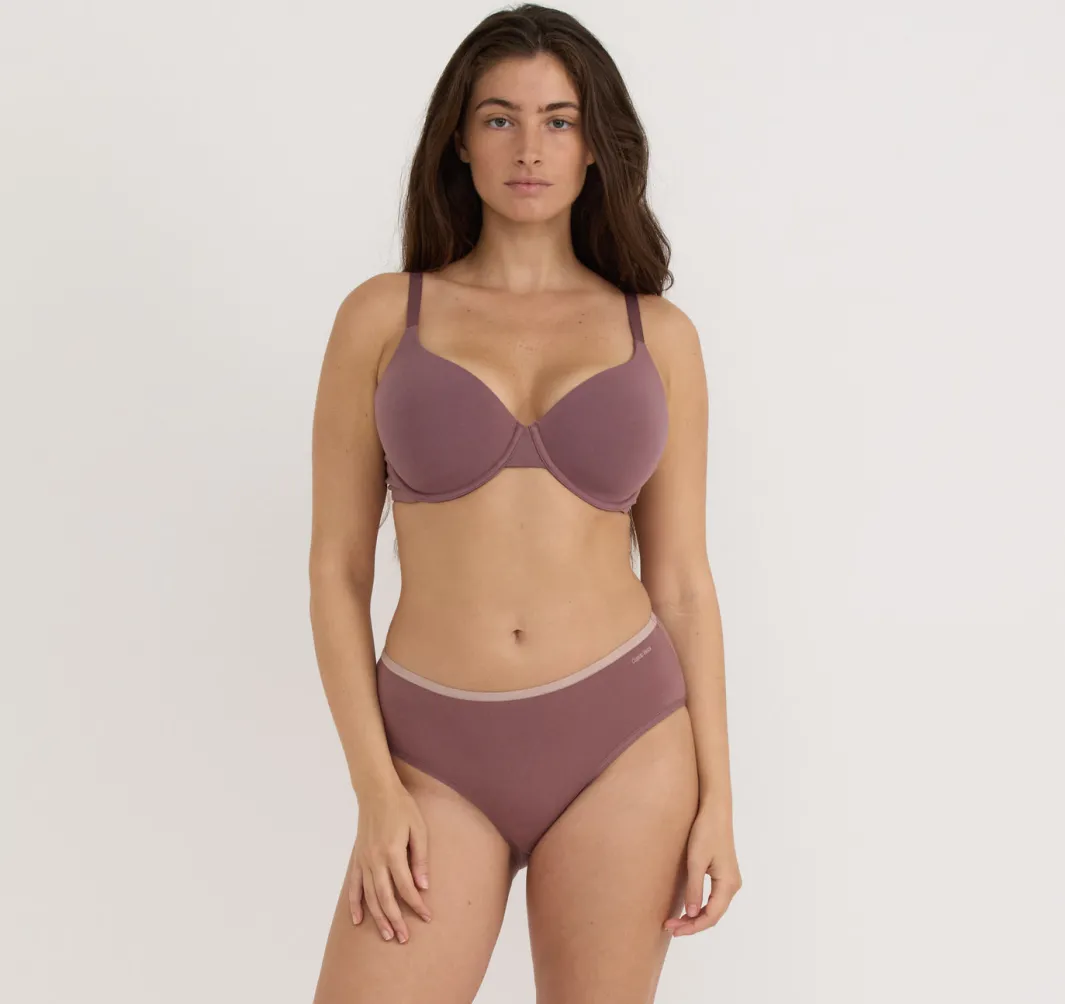 Cheap Organic Basics Core Full Coverage Bra RoseWood