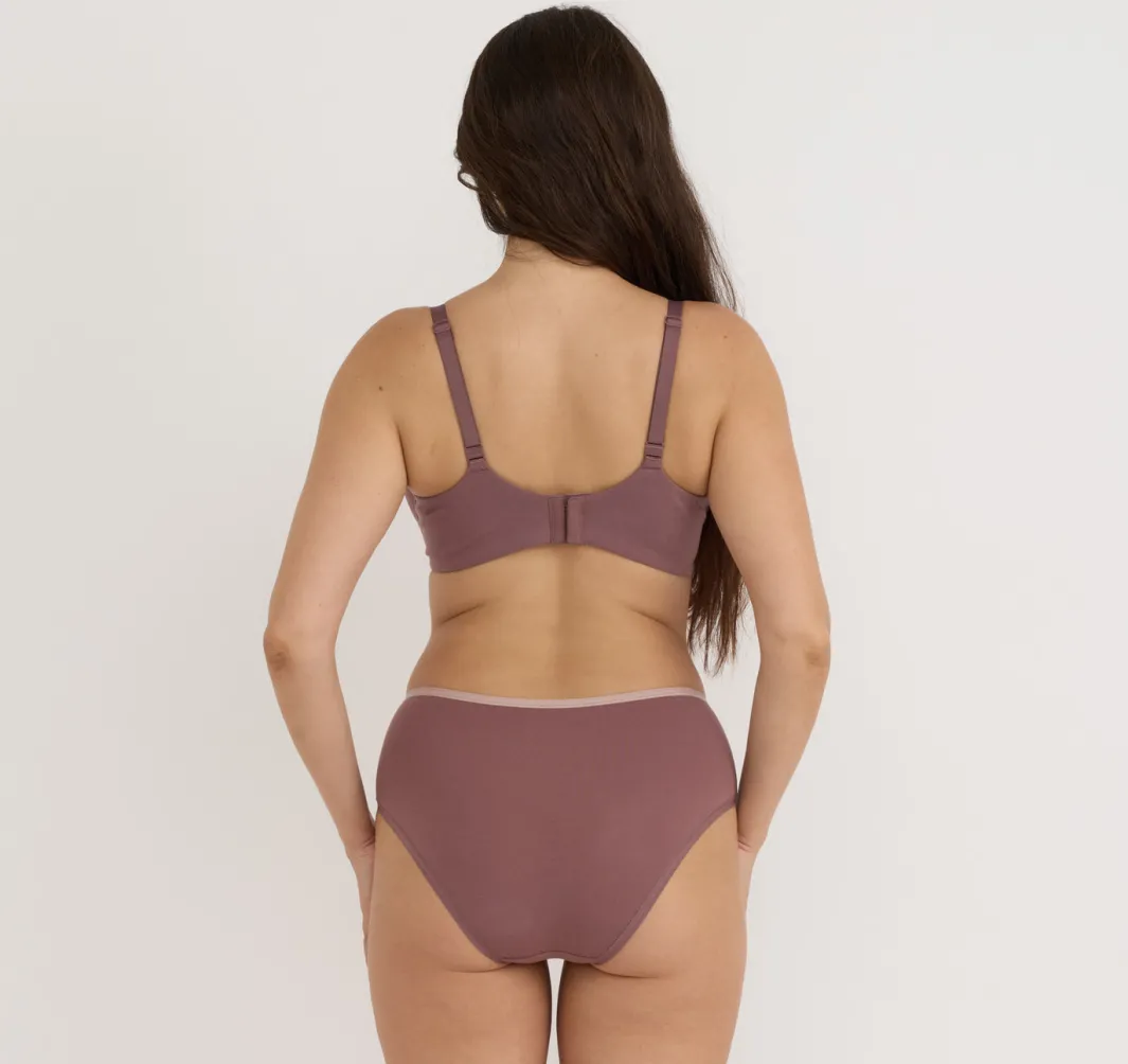 Cheap Organic Basics Core Full Coverage Bra RoseWood