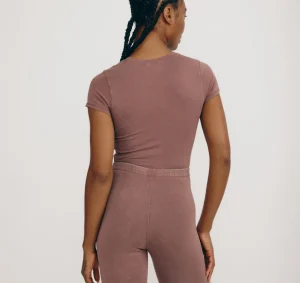 Cheap Organic Basics Core Leggings MutedRoseWood