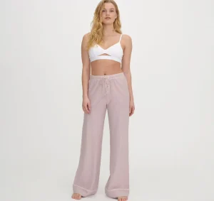 Flash Sale Organic Basics Core Sleep Pants PinkStripe