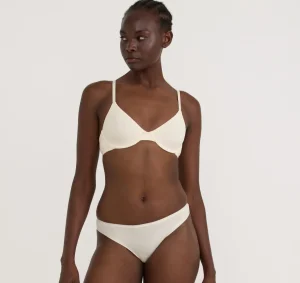 Discount Organic Basics Core Unlined Demi Bra SoftVanilla