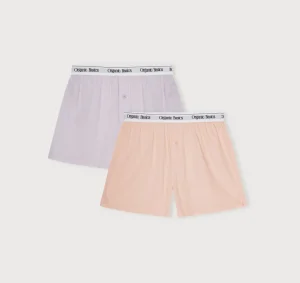 Outlet Organic Basics Easy Boxer Shorts 2-Pack