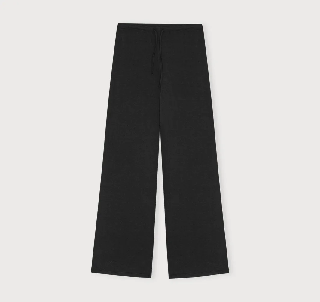 Cheap Organic Basics Everyday Straight Leg Pants Black