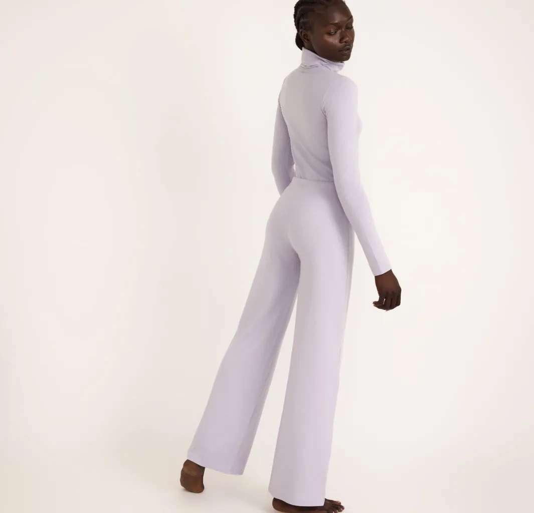 New Organic Basics Everyday Turtleneck SoftLilac