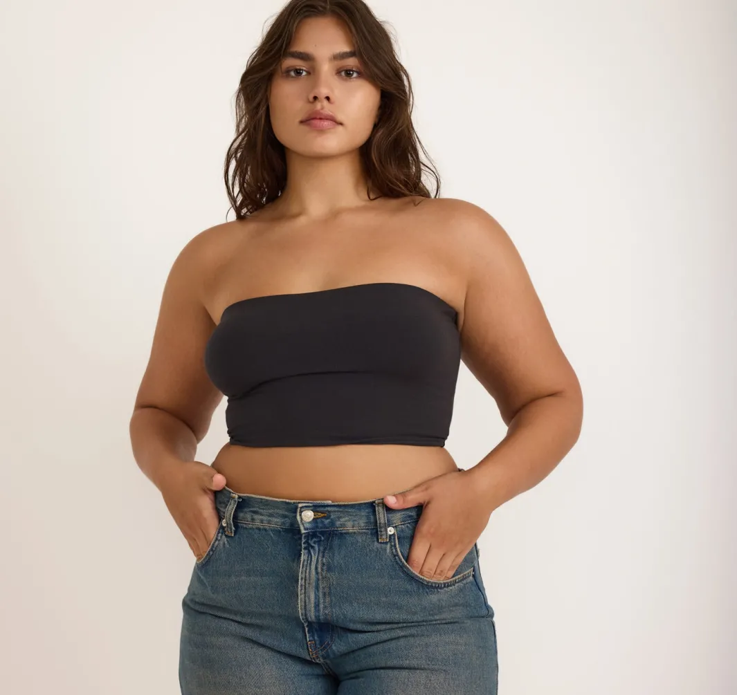 Best Sale Organic Basics Flex Tube Top Black