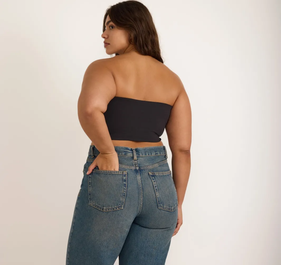 Best Sale Organic Basics Flex Tube Top Black