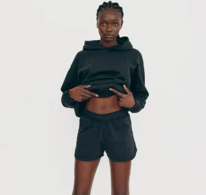 Cheap Organic Basics Lounge Shorts Black