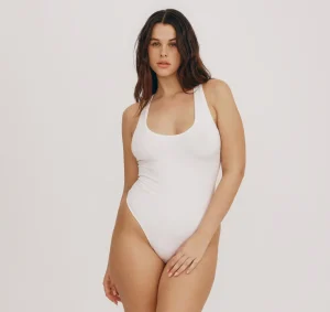Flash Sale Organic Basics Luxe Touch Bodysuit White