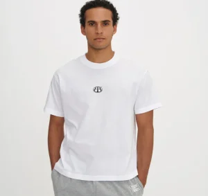 Discount Organic Basics Merch Boxy Tee White