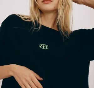 Online Organic Basics Merch Boxy Tee Black