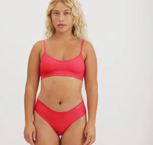 Hot Organic Basics Naked Rib Hipster Strawberry