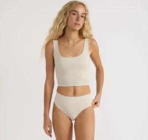 Hot Organic Basics Smooth Corset Top Sandstone