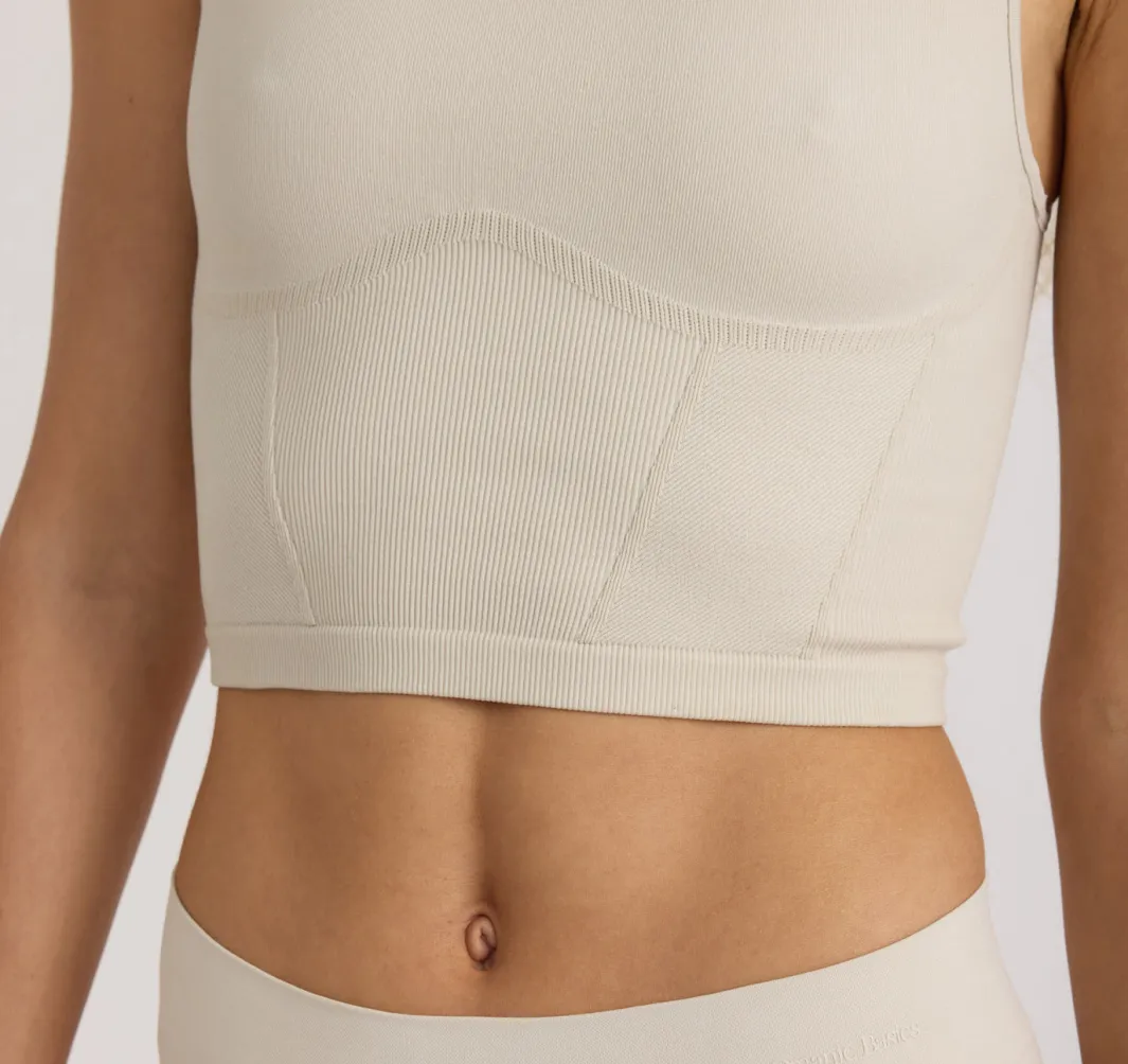 Hot Organic Basics Smooth Corset Top Sandstone