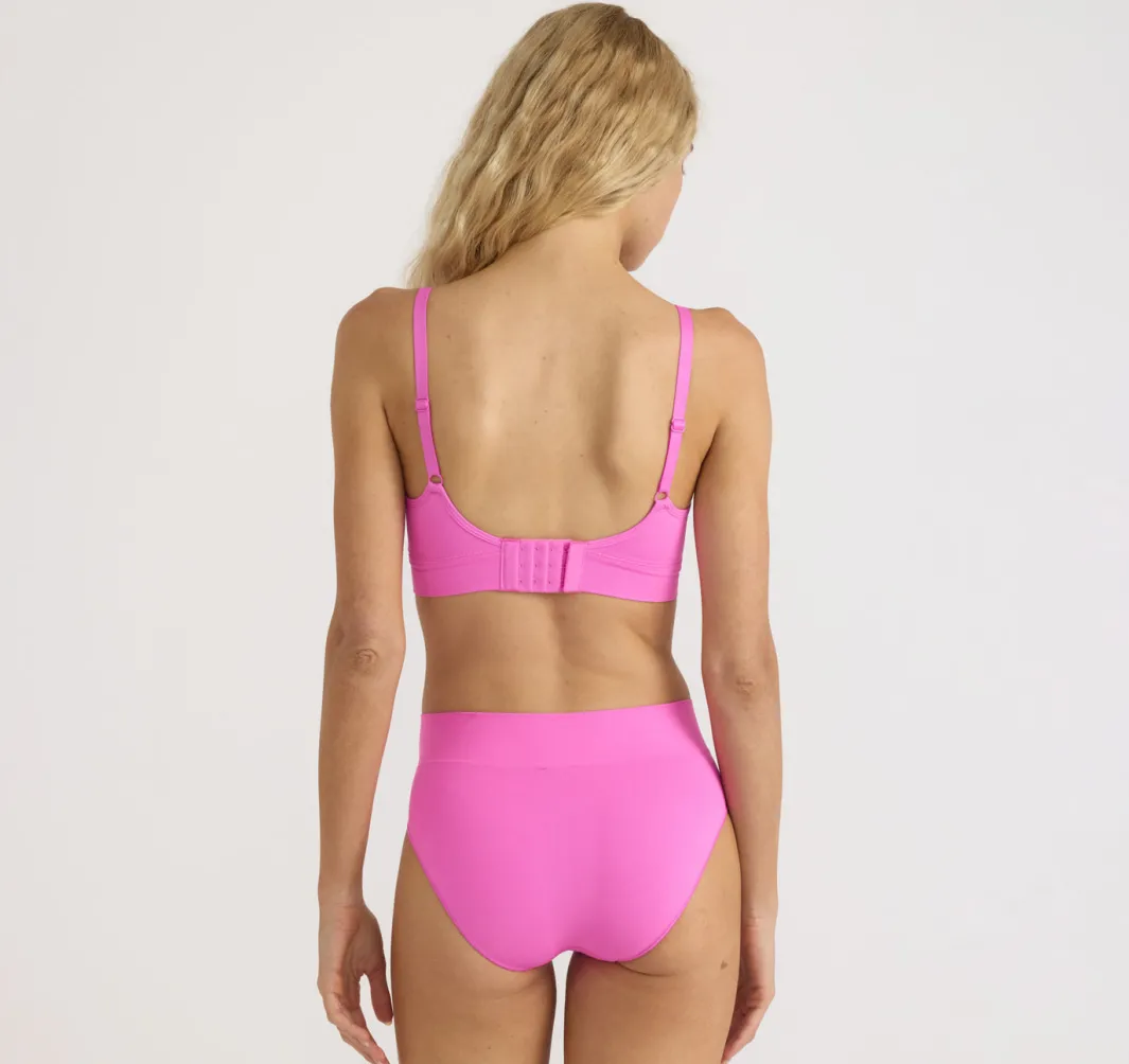Store Organic Basics Smooth High-Leg Briefs Pink