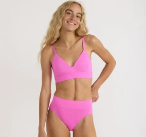 Cheap Organic Basics Smooth Padded Bra Pink