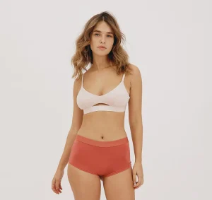 Online Organic Basics Soft Touch Bralette SoftApricot