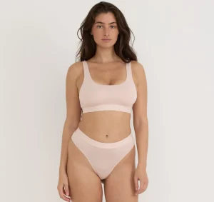 Best Sale Organic Basics Soft Touch Thong SoftApricot