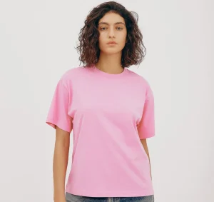 Hot Organic Basics True Boxy Tee SoftPink