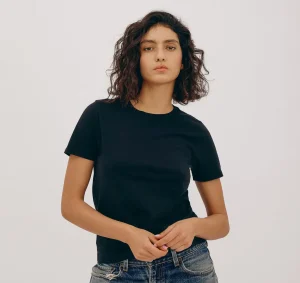New Organic Basics True Regular Tee Black