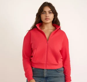 Cheap Organic Basics Weekend Track Jacket Strawberry